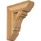 Ekena Millwork Merced Slat Rough Sawn Bracket, Western Red Cedar, 6"W x 20"D x 24"H BKT06X20X24MRC06RWR - alternate 1